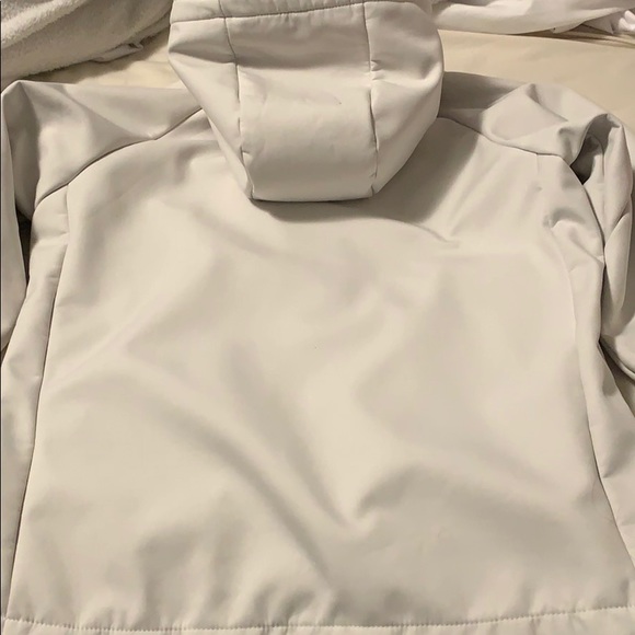 Columbia jacket with hood greyish white medium - Picture 9 of 11